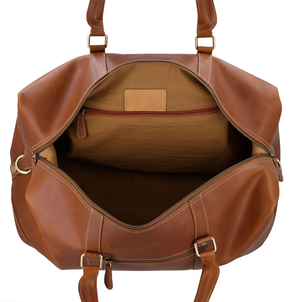 gusti-leder-ruben-reisetasche-aus-leder-vintage-weekender-2 image 7