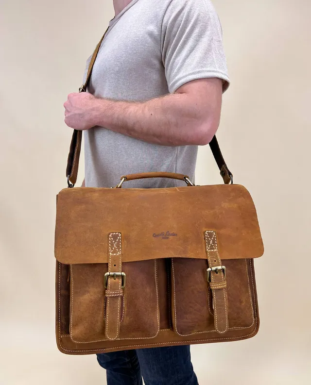 gusti-leder-tony-m-2-in-1-leder-fahrradtasche-und-umh-ngetasche image 1