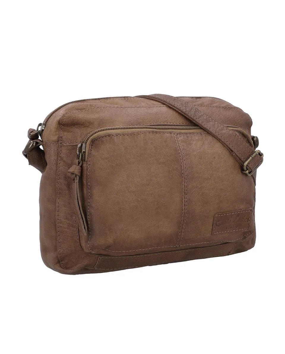 gusti-leder-amani-kleine-handtasche-damen-leder-mit-au-enzip image 1