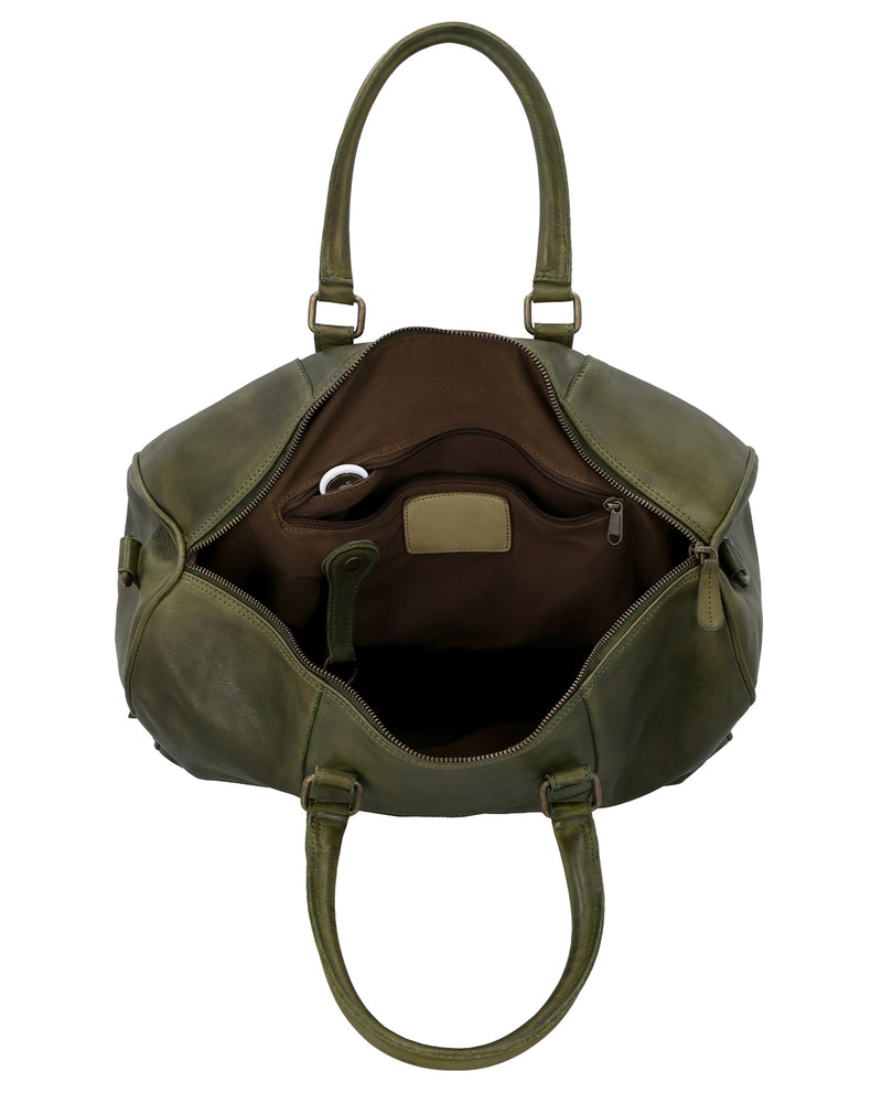 gusti-leder-joris-reisetasche-leder-gr-n-mit-airtag-fach image 4
