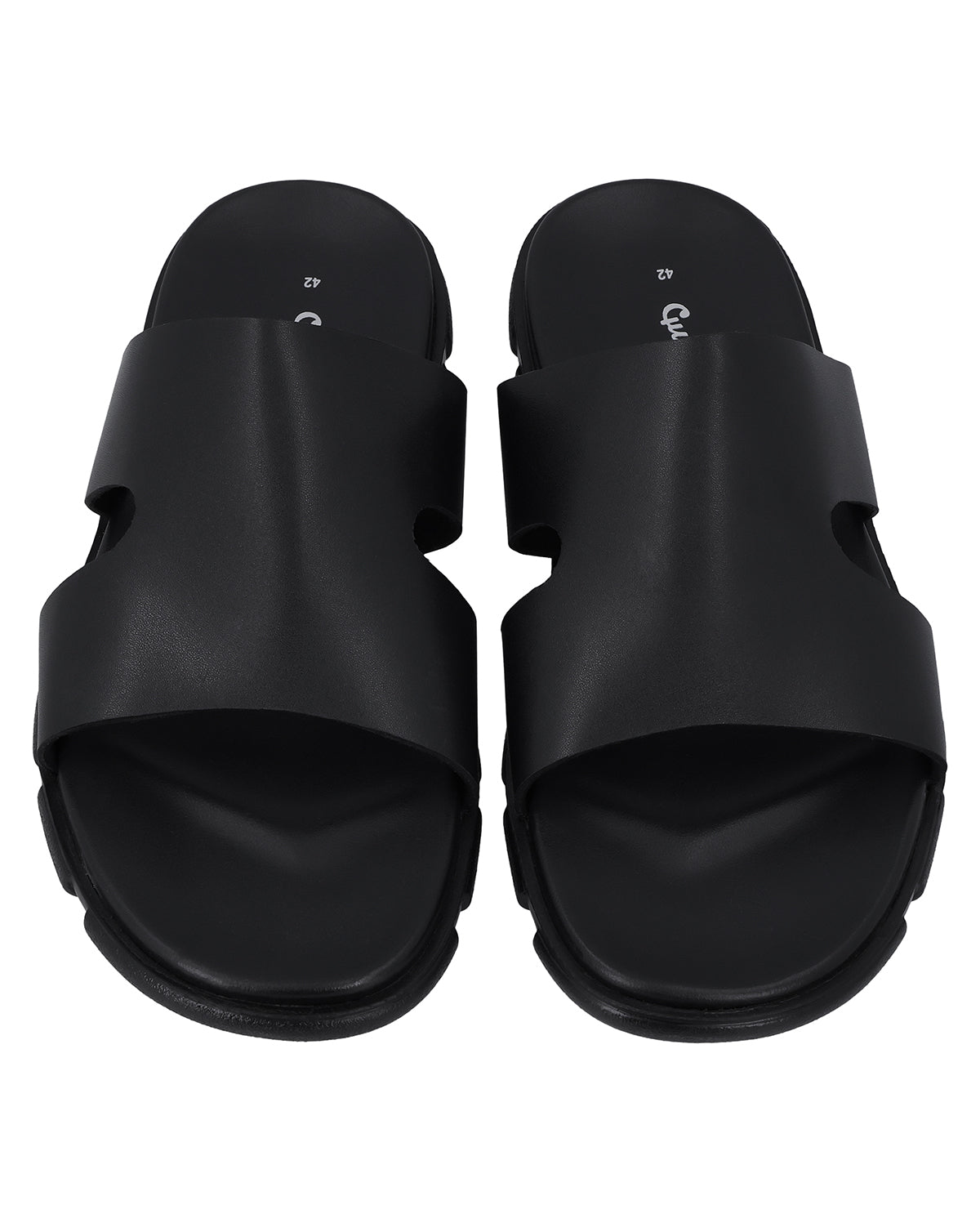 gusti-leder-garret-ledersandale-slipper-herren-schwarz image 8