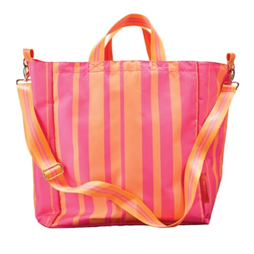 cedon-easy-shopper-bag-stripes-neon-shopper-34x38x24-cm image 3