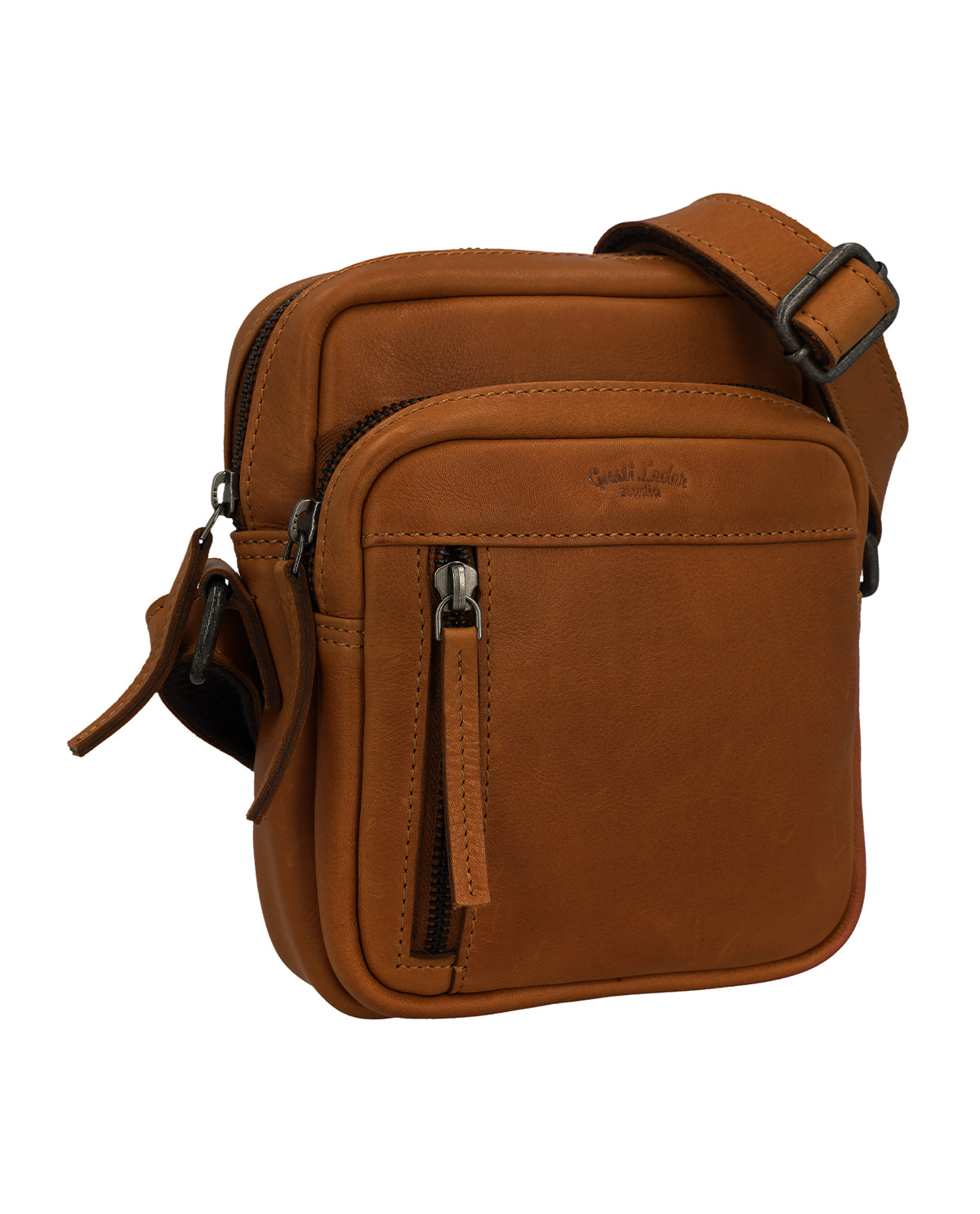 gusti-leder-koa-umh-ngetasche-crossbody-aus-weichem-leder-braun image 1