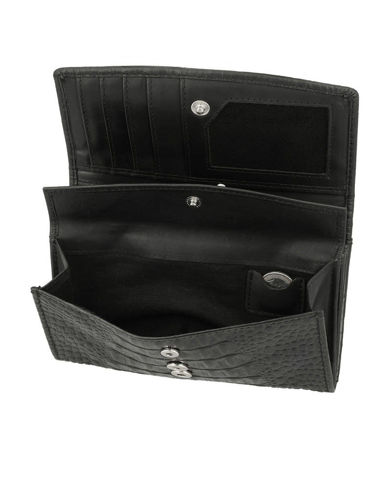 gusti-leder-helga-geldb-rse-leder-schwarz-mit-druckknopfverschluss image 2