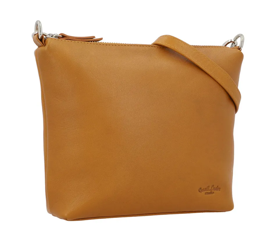 gusti-leder-luisa-handtasche-aus-leder-quadratisch image 1