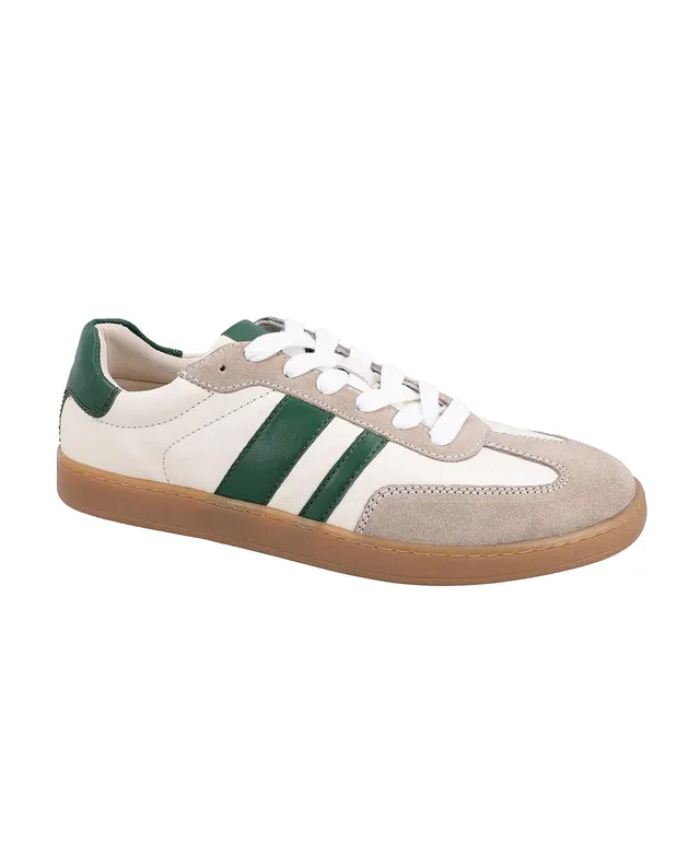 gusti-leder-timon-herren-sneaker-wei-gr-n-retro-leicht image 1