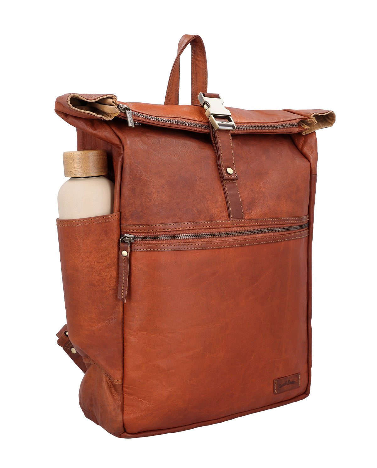 gusti-leder-odan-rucksack-laptop-rucksack-mit-rolltop image 2