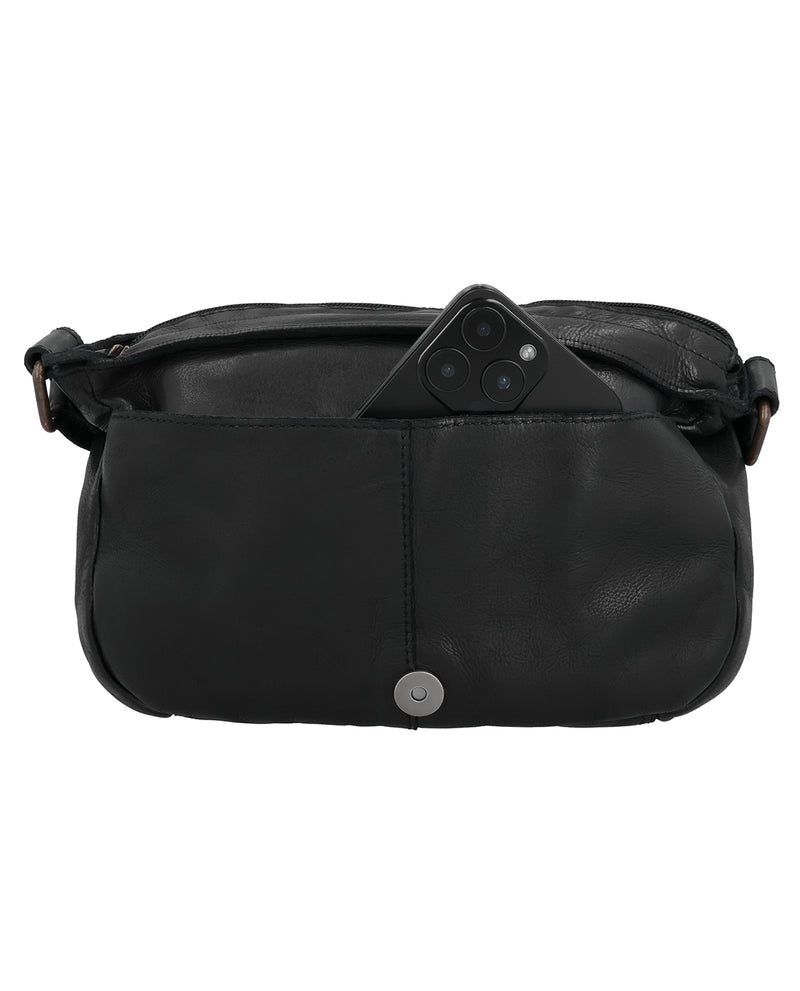 gusti-leder-aliya-handtasche-damen-schwarz-geflochten-mit-airtag-fach image 3