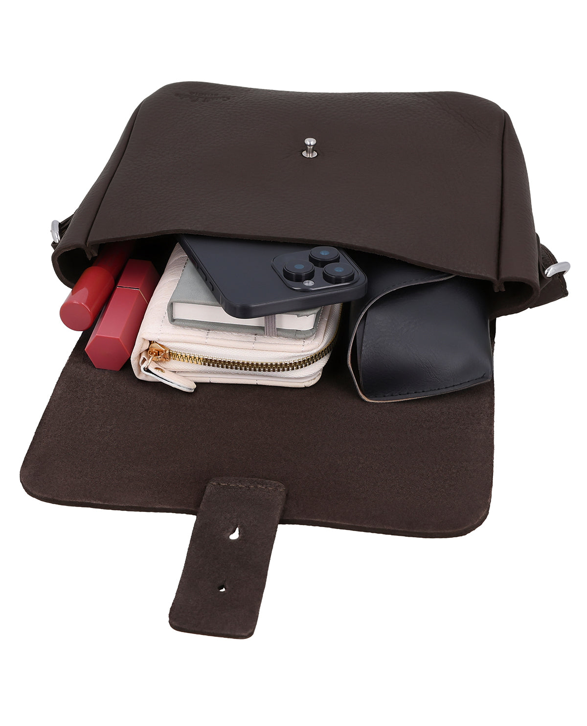 gusti-leder-bonny-umh-ngetasche-aus-leder-mit-druckknopf image 3