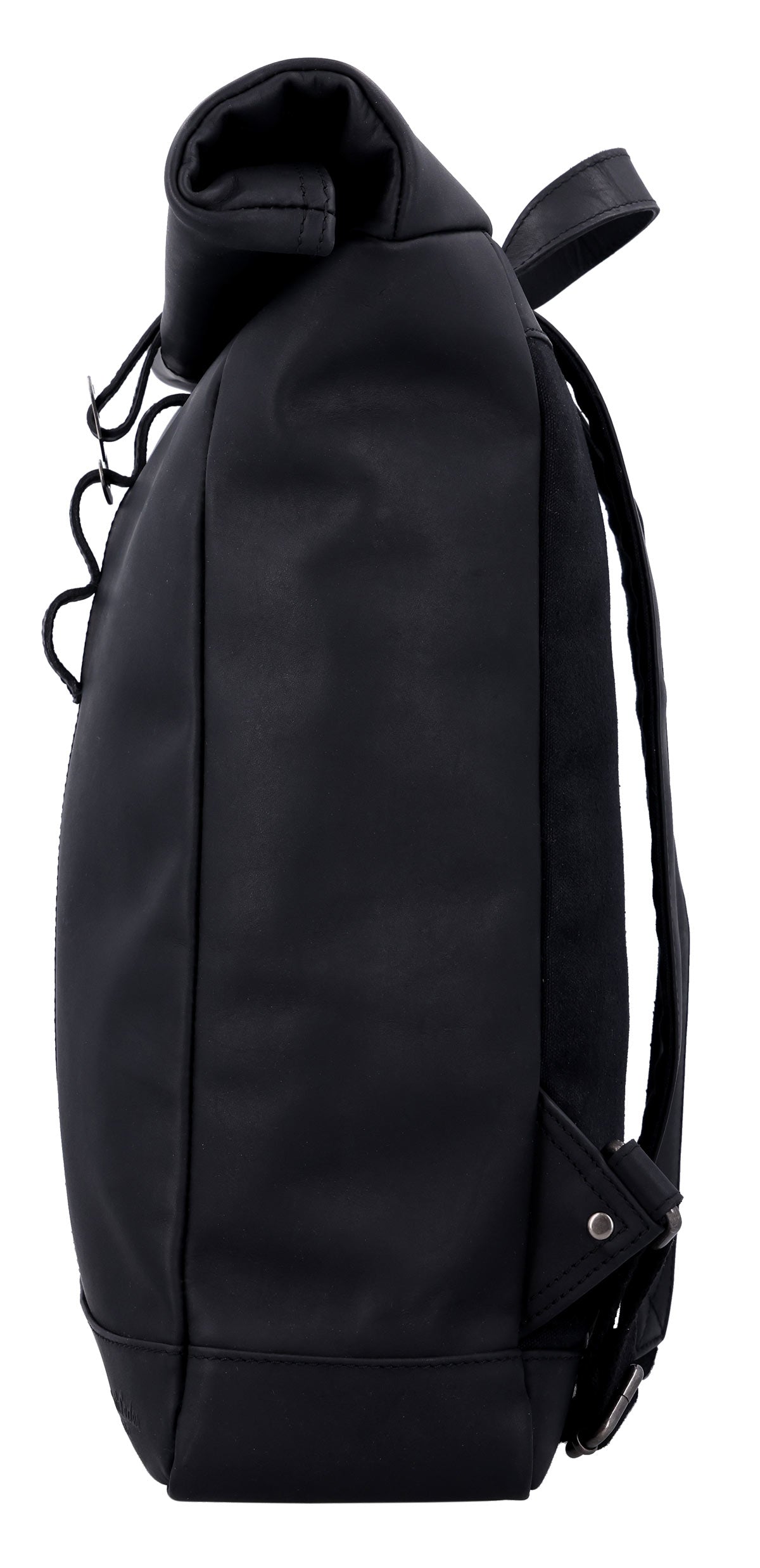 gusti-leder-bendik-rolltop-rucksack-aus-leder-schwarz-daypack-f-r-uni-schule-und image 7
