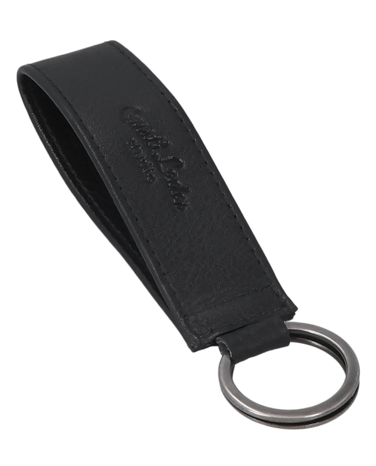 gusti-leder-miran-schl-sselanh-nger-schwarz-aus-leder image 2