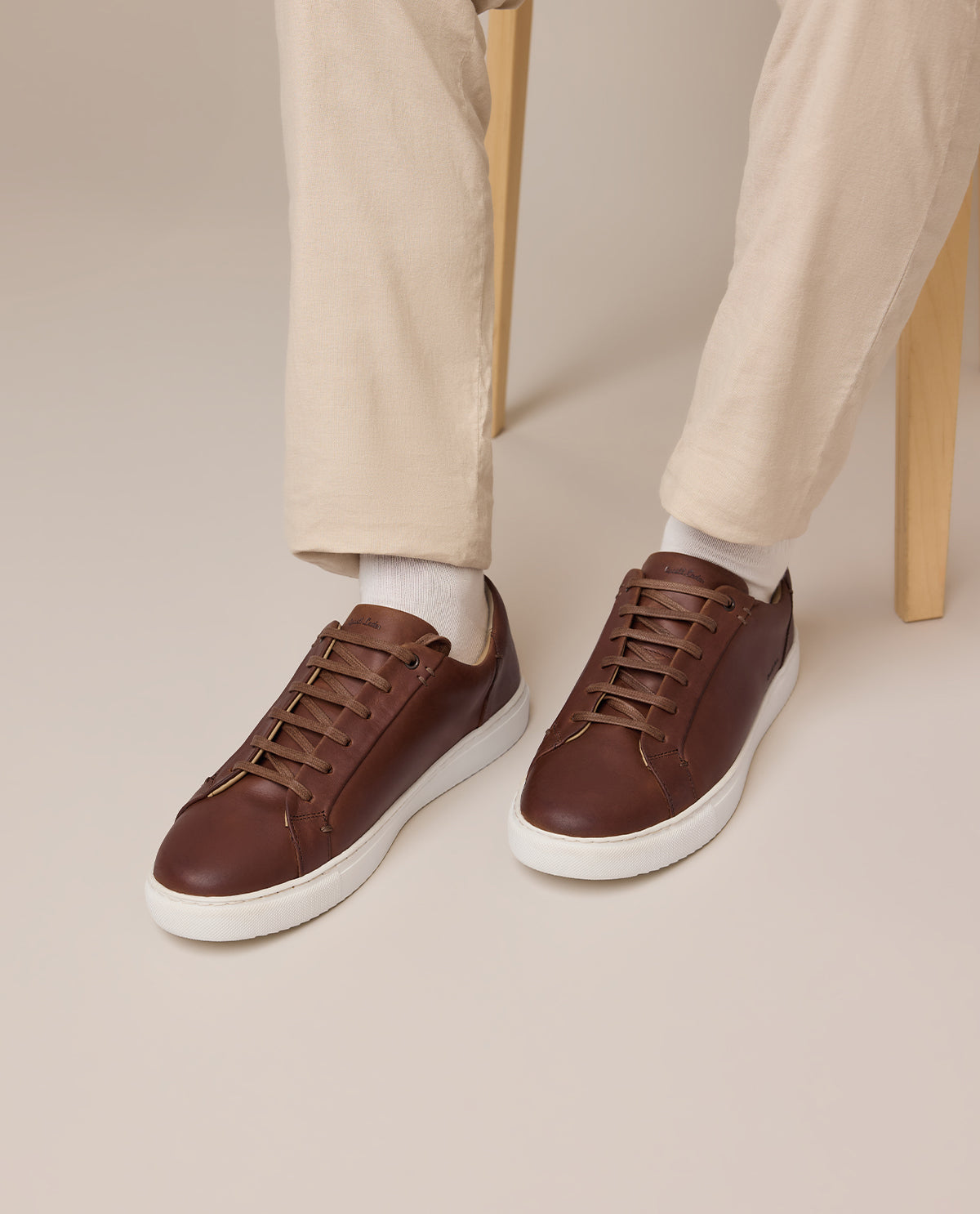 gusti-leder-carsten-ledersneaker-kontrastnaht-gr-40-45 image 2