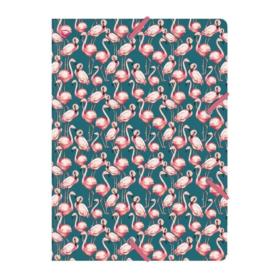 cedon-sammelmappe-de-luxe-pink-flamingo-sammelmappe image 1