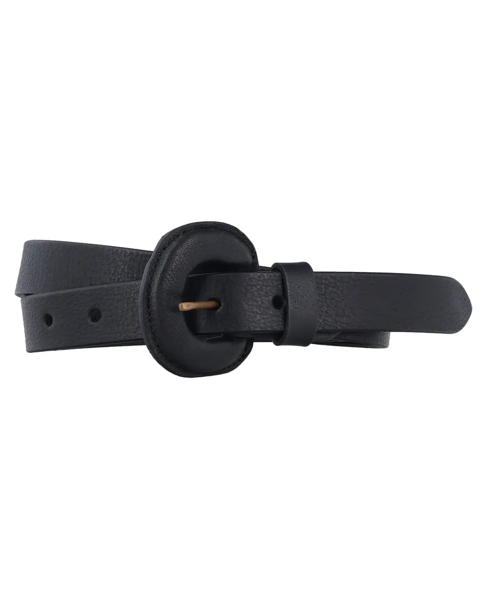 gusti-leder-makana-lederg-rtel-mit-schwarzer-schnalle image 1