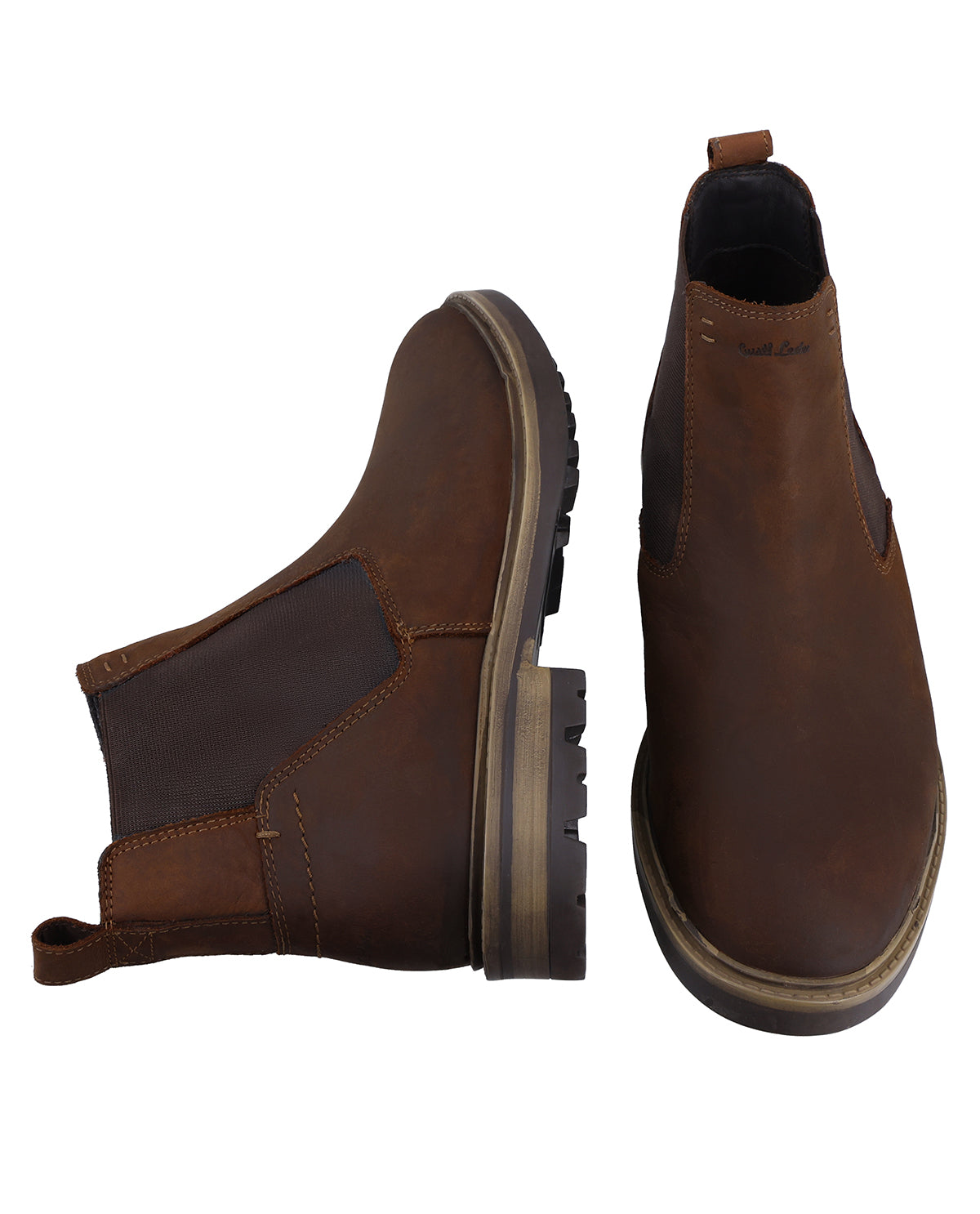 gusti-leder-cedric-chelsea-boots-leder-schwarz-vintage-herren image 6