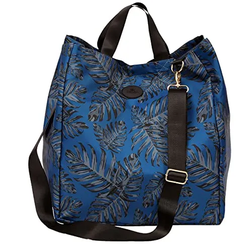 cedon-easy-shopper-bag-philodendron-black-34x28x24-cm-bis-30-kg image 1