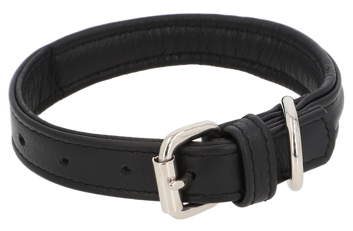 gusti-leder-anselm-hundehalsband-aus-leder-schwarz image 1