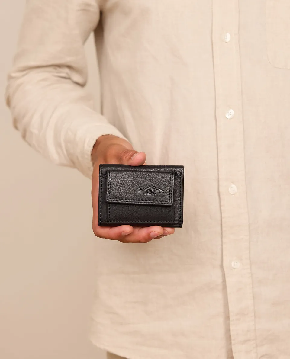 gusti-leder-ronald-geldb-rse-portemonnaie-leder-schwarz-mit-rfid-schutz image 1