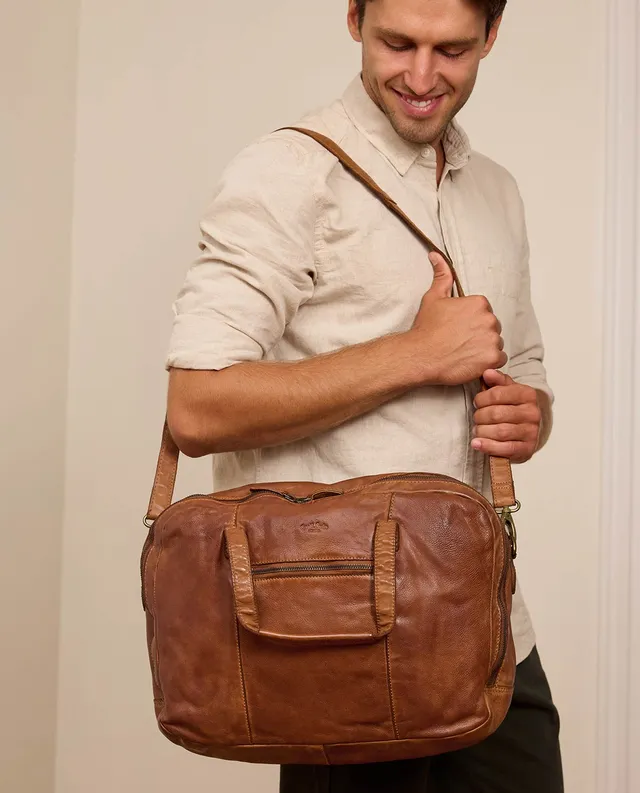 gusti-leder-jaxon-aktentasche-leder-businesstasche-messenger-bag image 1