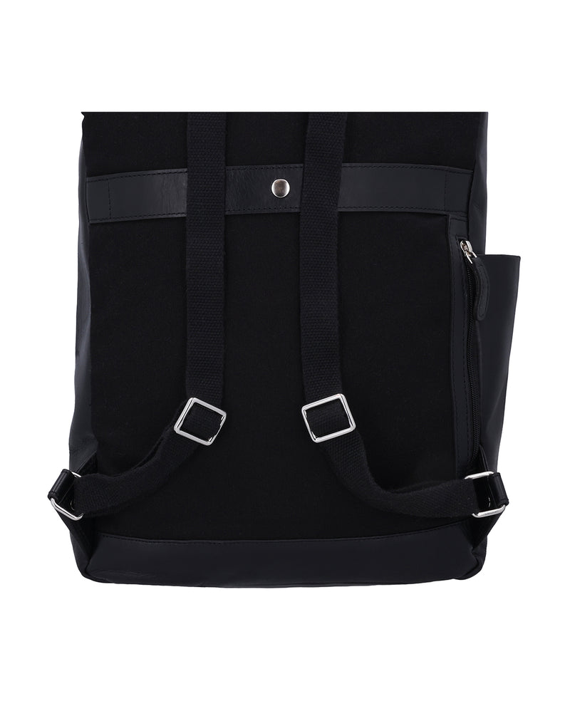 gusti-leder-bendik-rolltop-rucksack-schwarz-laptopfach-leder image 3