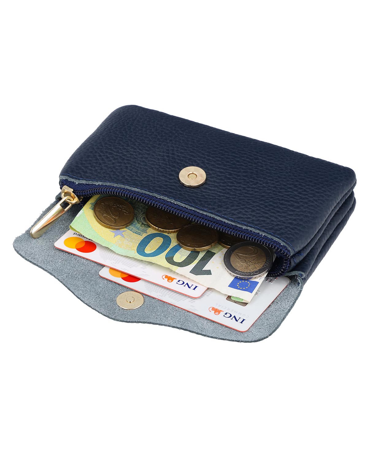 gusti-leder-anela-aufbewahrungstasche-leder-mit-magnet-umschlagklappe image 3