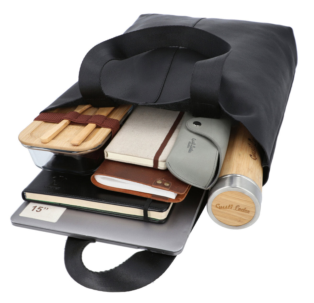 gusti-leder-maja-shopper-umh-ngetasche-rindsleder-outlet image 5