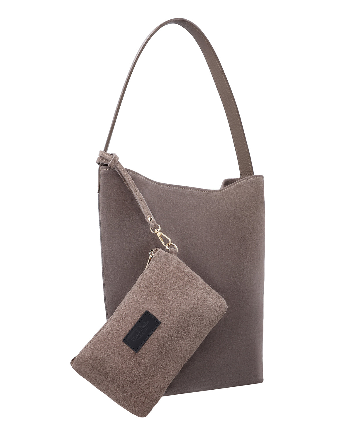 gusti-leder-lis-shopper-handtasche-damen-veloursleder-grau image 3