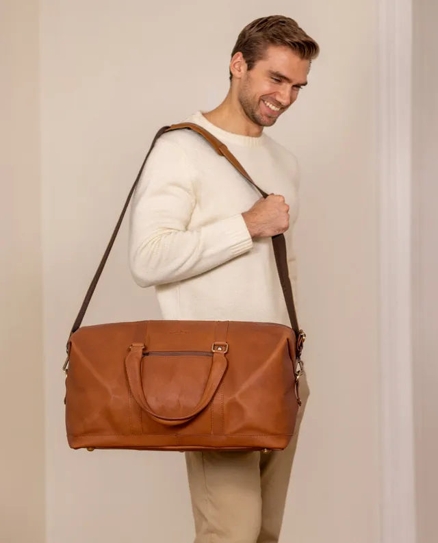 gusti-leder-ruben-reisetasche-weekender-pflanzlich-gegerbtes-leder image 1