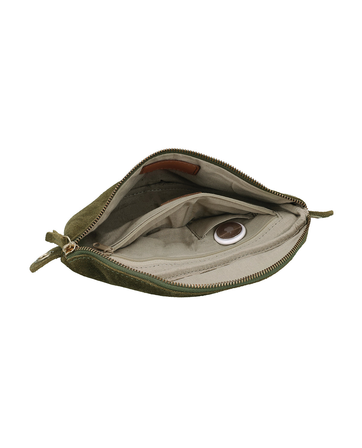 gusti-leder-rosamonde-bauchtasche-gr-n-leder-crossbody-mit-airtag-fach image 3
