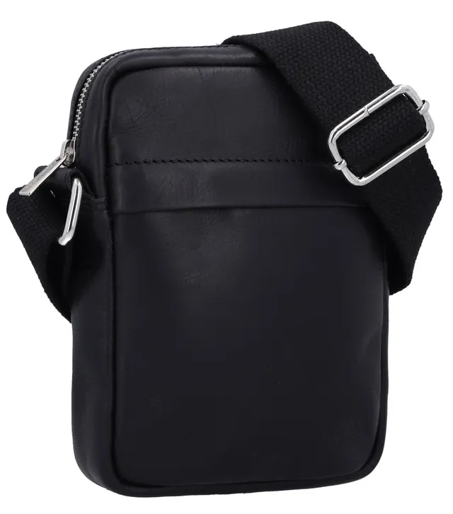 gusti-leder-karl-handtasche-aus-schwarzem-leder-klassisch image 1