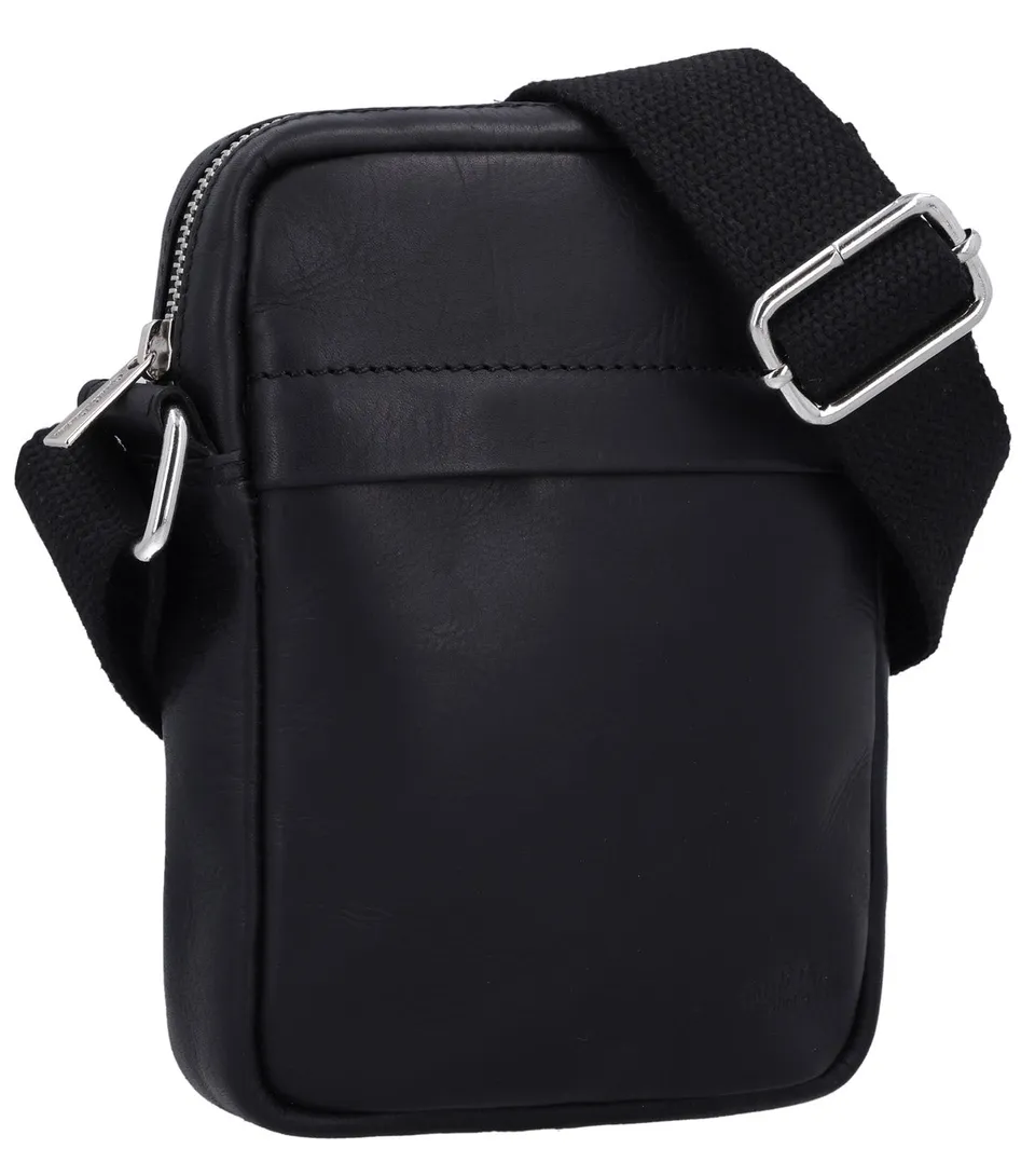 gusti-leder-karl-handtasche-aus-schwarzem-leder-klassisch image 1