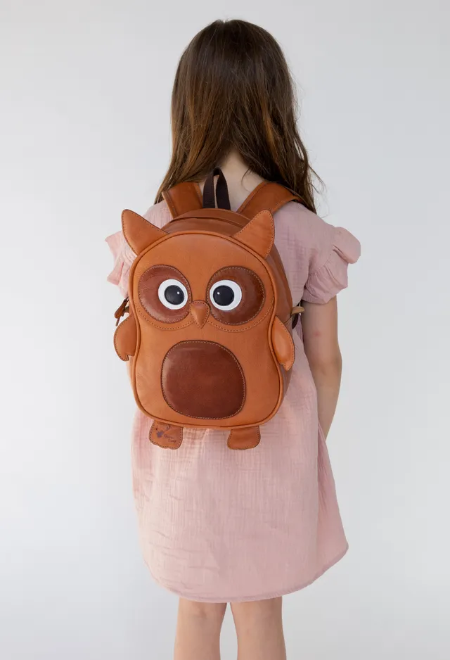 gusti-leder-joni-kinderrucksack-eule-verstellbar-mit-brustgurt image 1