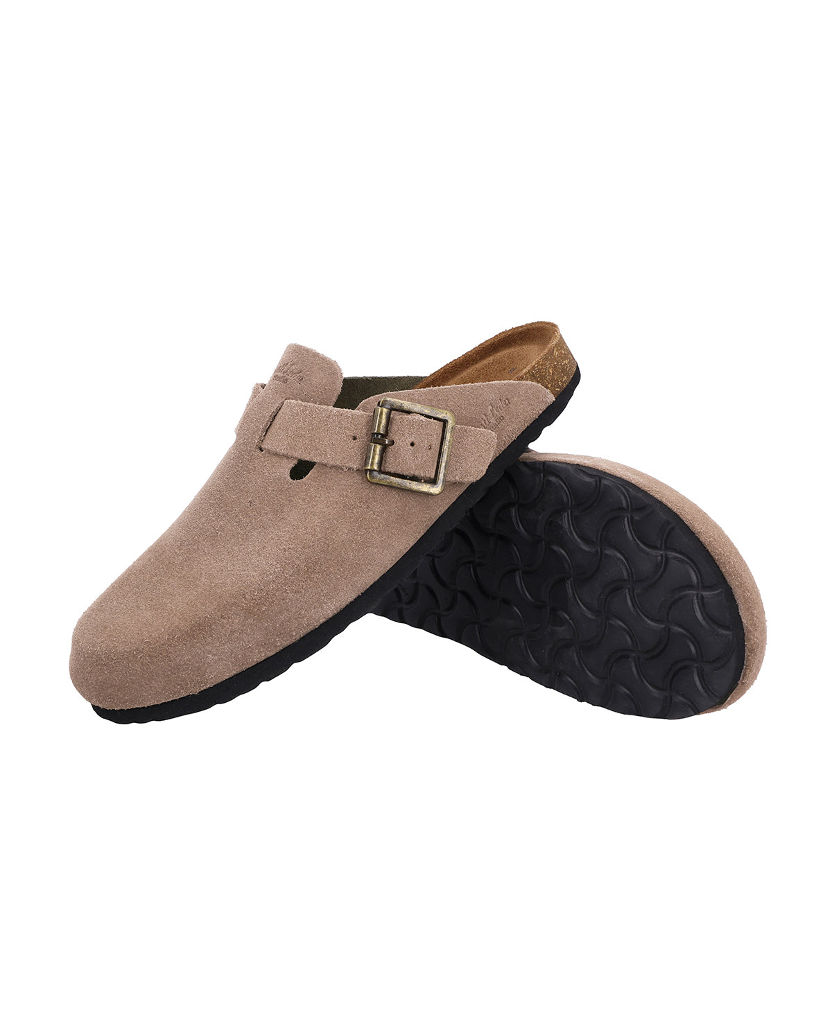 gusti-leder-antje-damen-clog-aus-wildleder-pantolette-hausschuh image 3