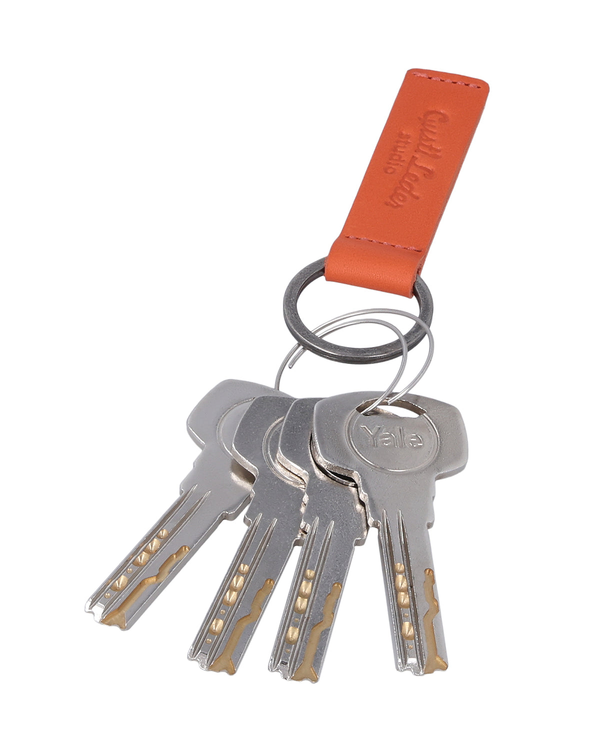 gusti-leder-noa-schl-sselanh-nger-aus-leder-schlicht-gravierbar image 3