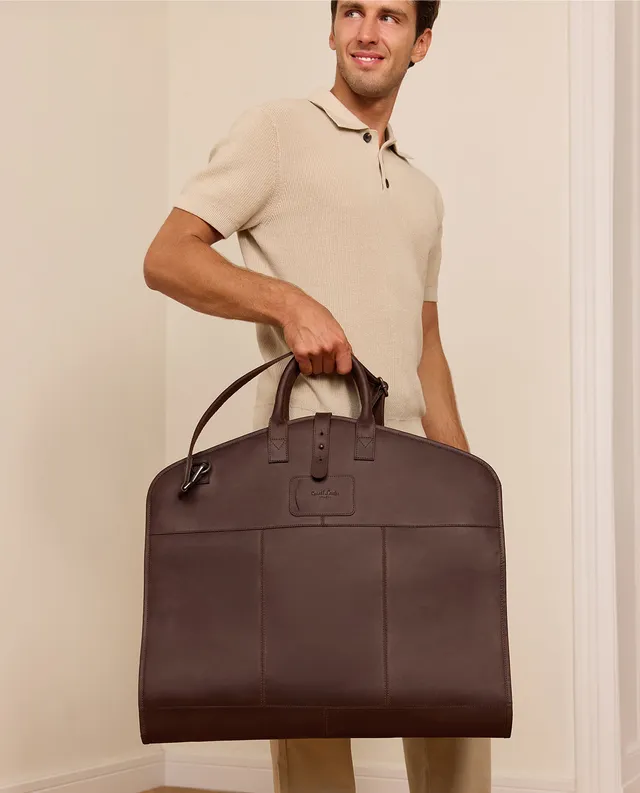 gusti-leder-sloan-anzugtasche-kleidersack-aus-leder-im-vintage-stil image 1