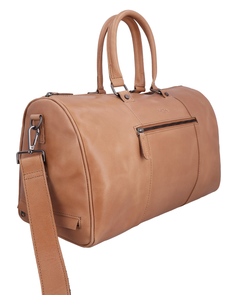 gusti-leder-joris-travelbag-reisetasche-aus-leder-braun-mit-airtag-fach-und-nass image 6