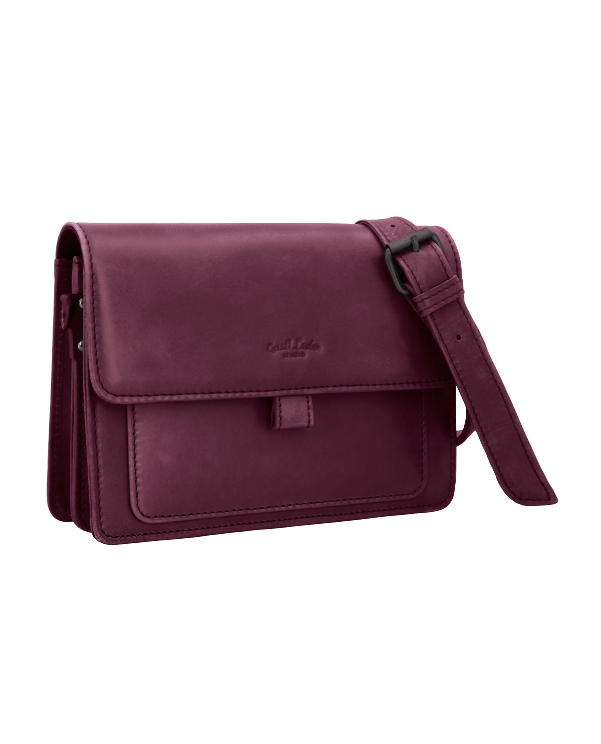 gusti-leder-bibi-umh-ngetasche-damen-aus-leder-mit-airtag-fach-und-magnetverschl image 2