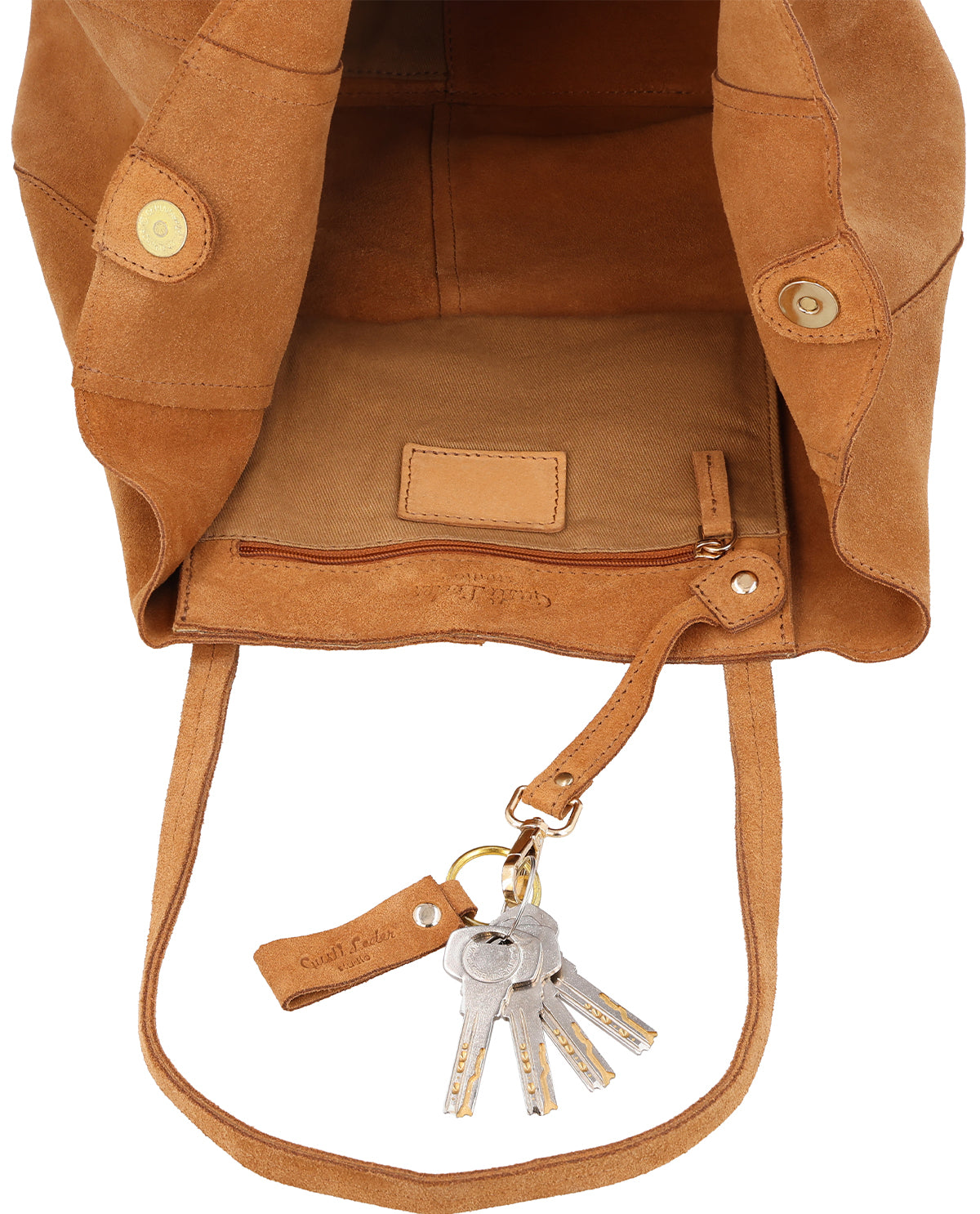 gusti-leder-belana-shopper-rindsleder-wildleder image 5