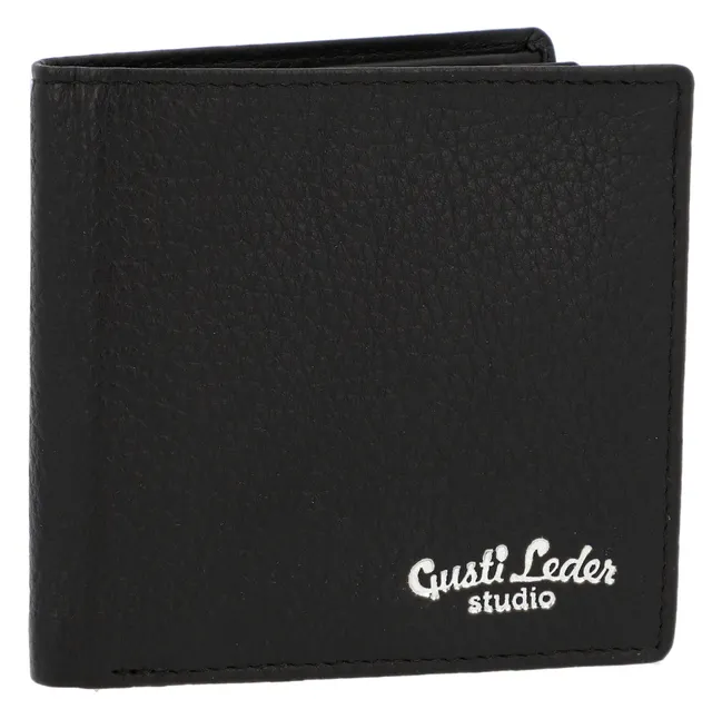 gusti-leder-evran-herren-geldb-rse-portemonnaie-schwarz-leder image 1