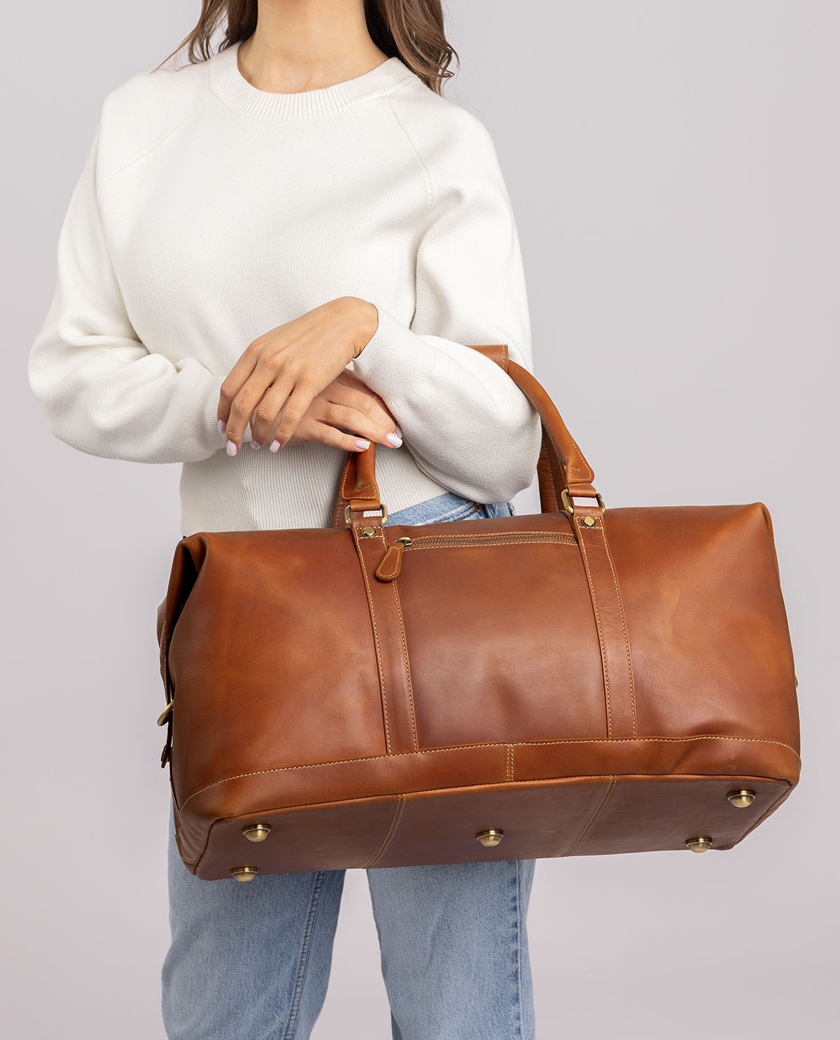 gusti-leder-ruben-reisetasche-aus-leder-vintage-weekender-2 image 3