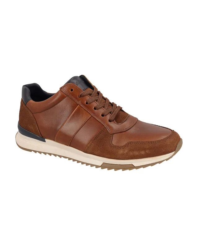 gusti-leder-ennio-lederschuhe-glattleder-wildleder-mit-doppelnaht image 1