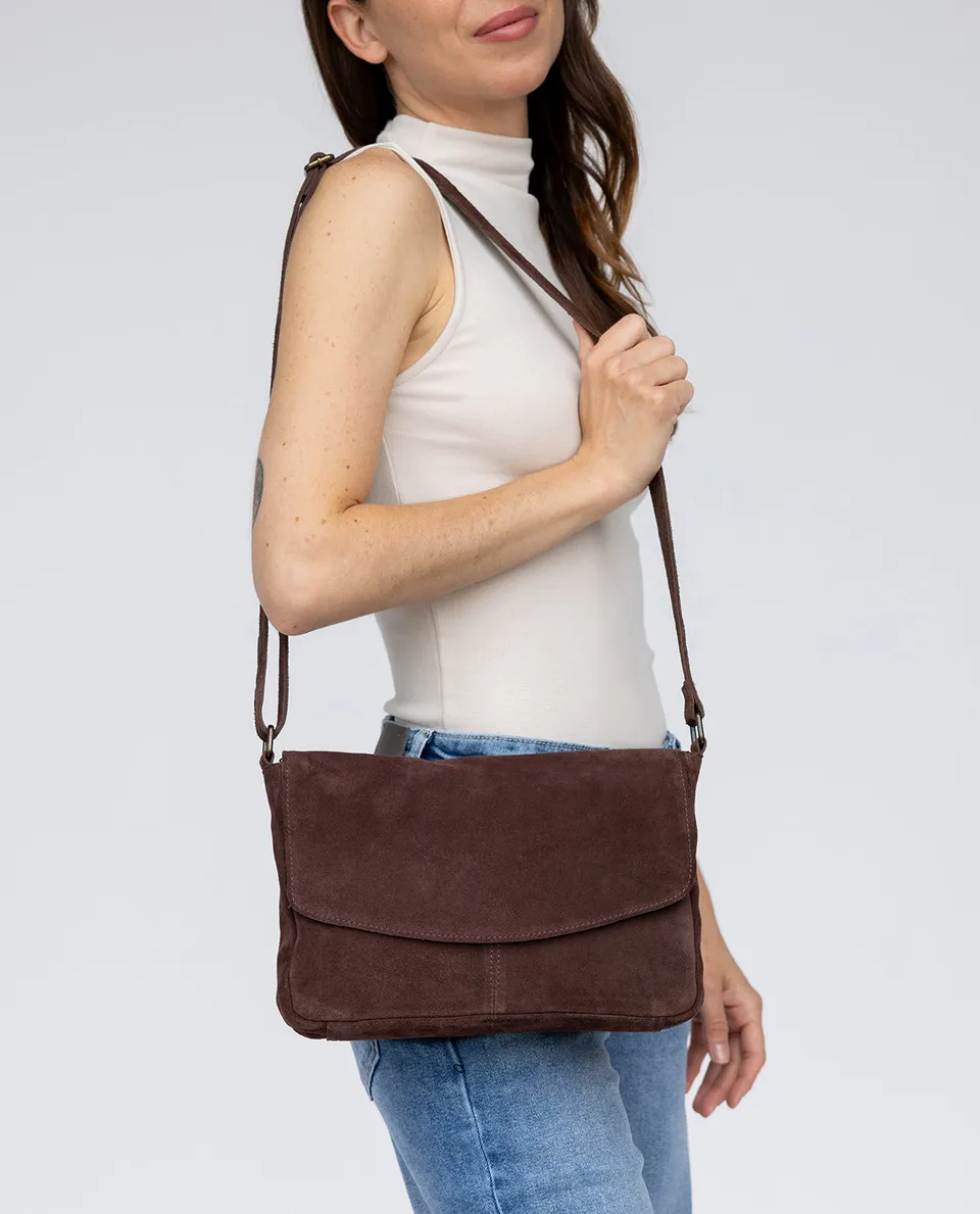 gusti-leder-maisie-handtasche-rindsleder-dunkelbraun image 1