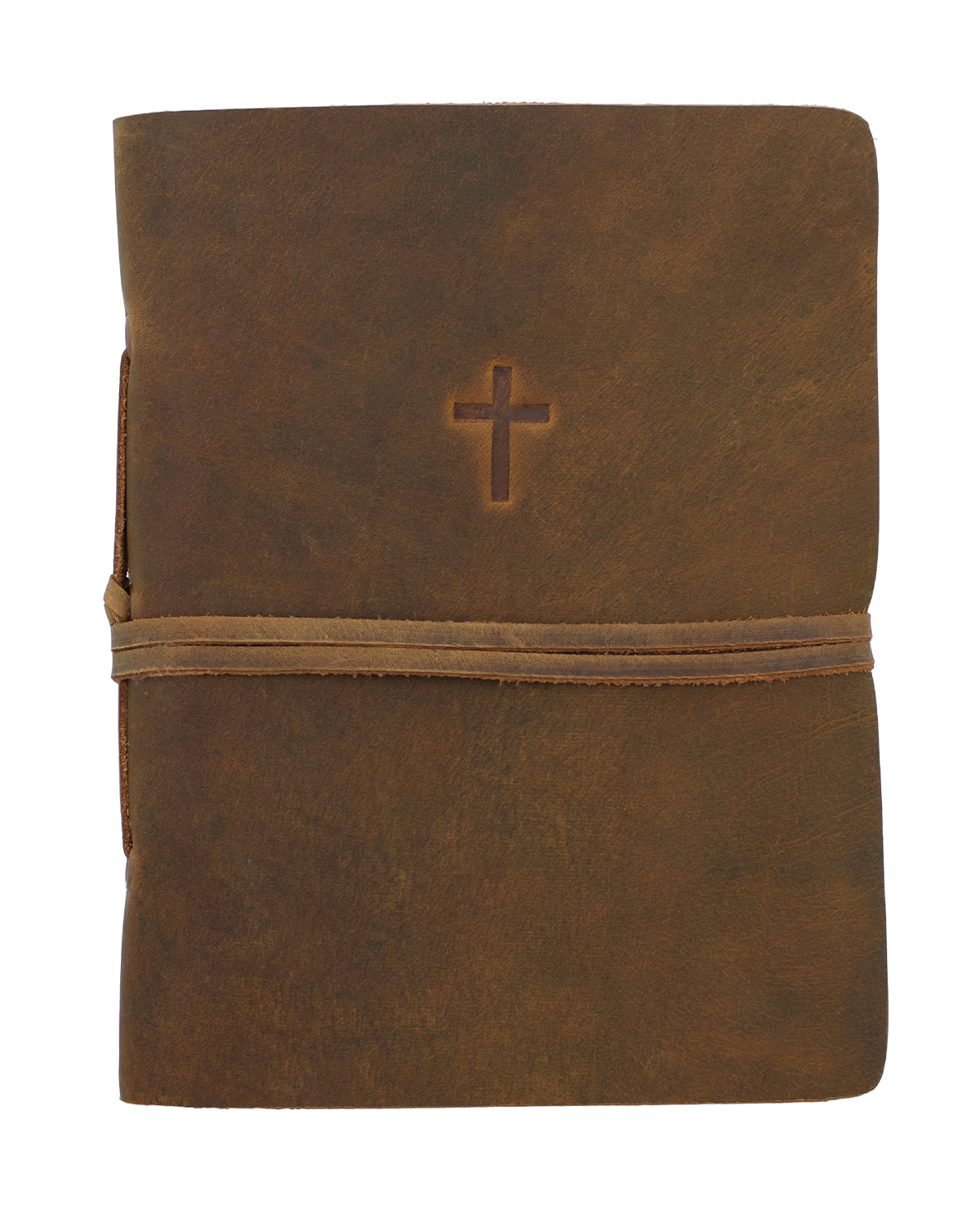 gusti-leder-tuva-buch-mit-lederumschlag-dunkelbraun-kreuzpr-gung image 6