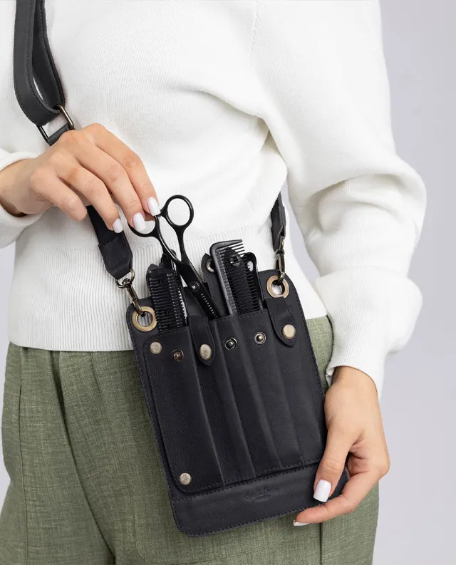 gusti-leder-pino-profi-tasche-schwarz-aus-leder-f-r-friseure-und-make-up-artists image 1