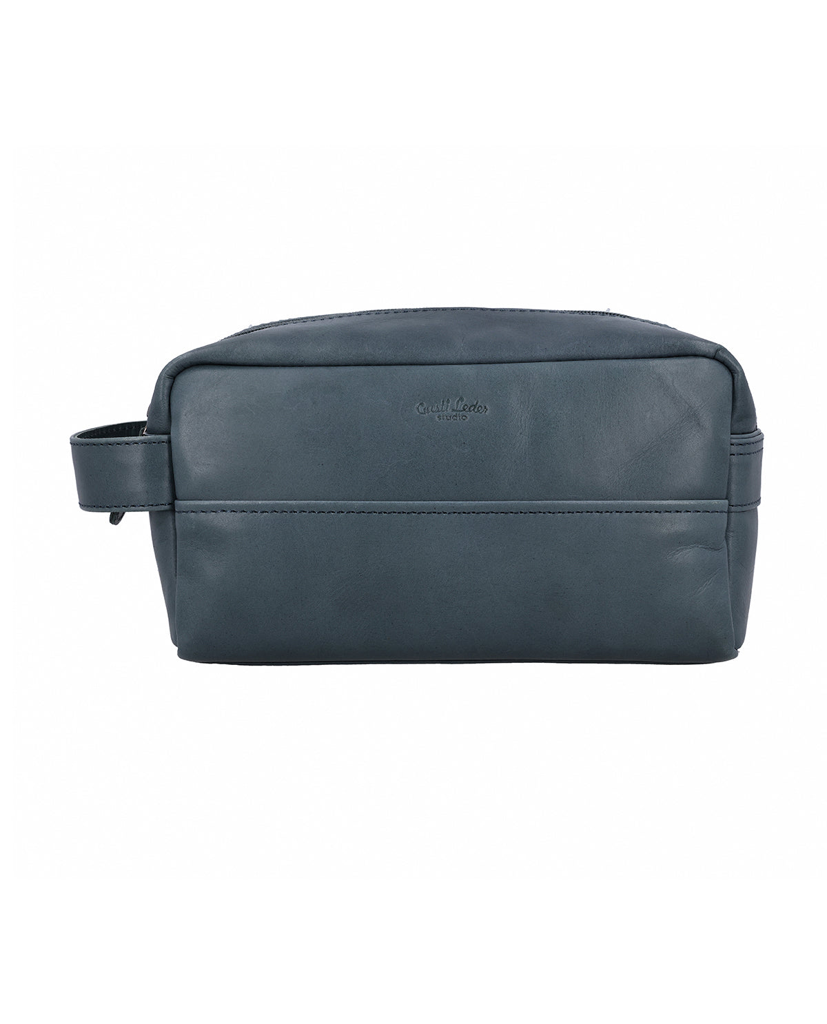 gusti-leder-hermann-waschtasche-blau-kulturbeutel image 8