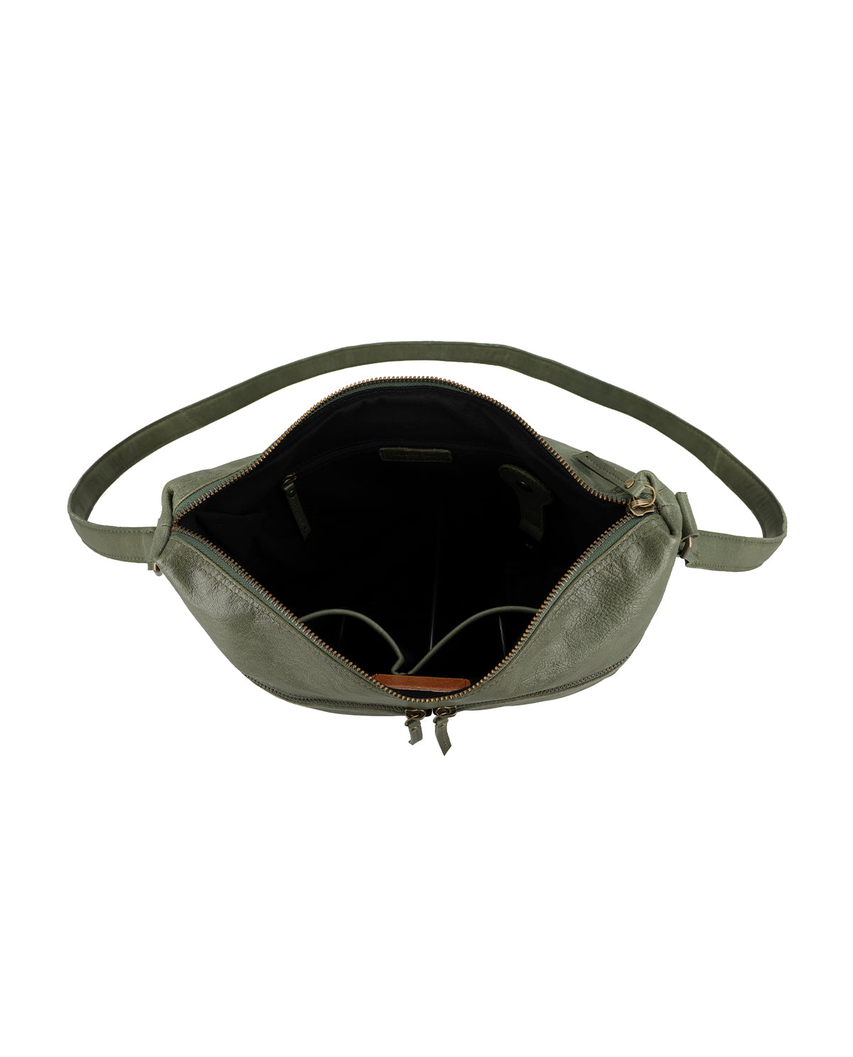 gusti-leder-elice-handtasche-damen-gr-n-mit-airtag-fach image 6