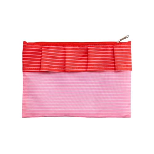 cedon-easy-bag-volant-stripes-pink-red-einkaufsbeutel-aus-recyceltem-pet image 6