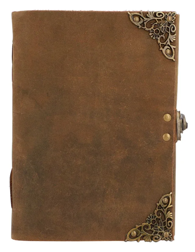 gusti-leder-gerendiell-lederbuch-notizbuch-journal-vintage image 1