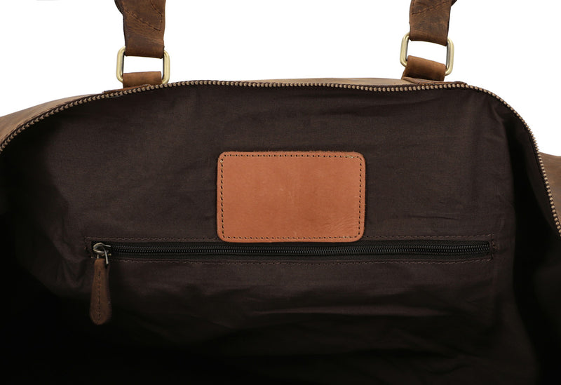 gusti-leder-ruben-reisetasche-aus-pflanzlich-gegerbtem-leder-vintage image 2