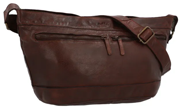 gusti-leder-nyra-alltagstasche-schultertasche-waschleder-braun image 1